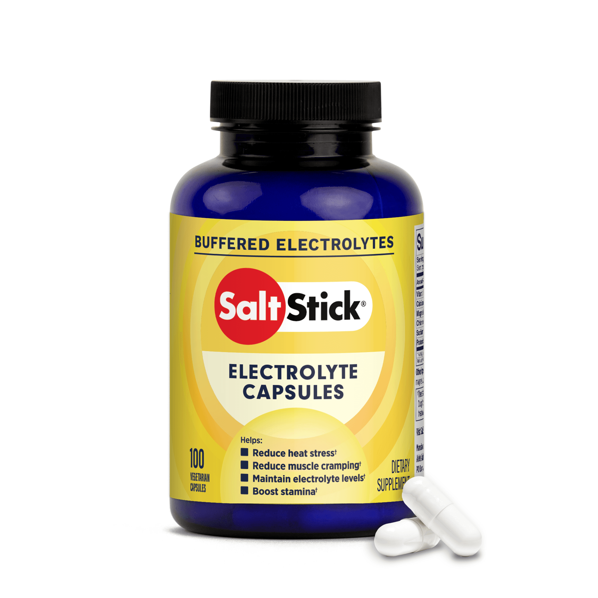 SaltStick Electrolyte Capsules bottle
